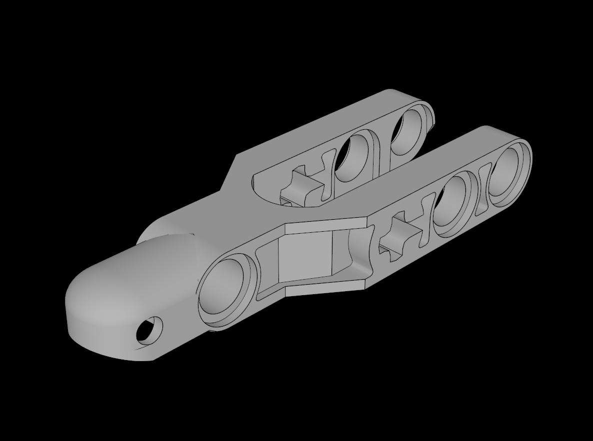 Lego Compatible (57515.dat) Technic Suspension Arm  2 x  6