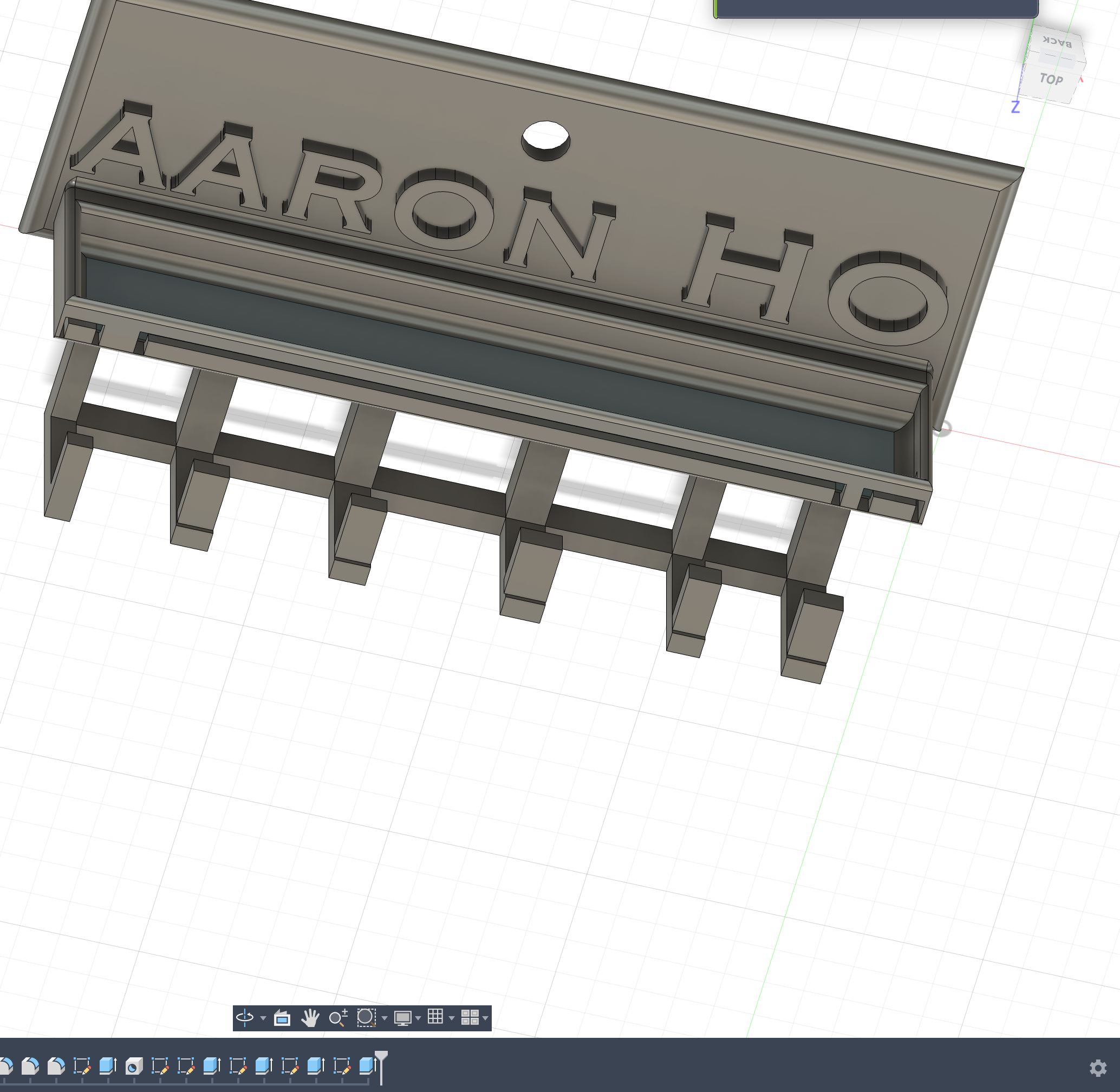 Aaron Named Wall plaque