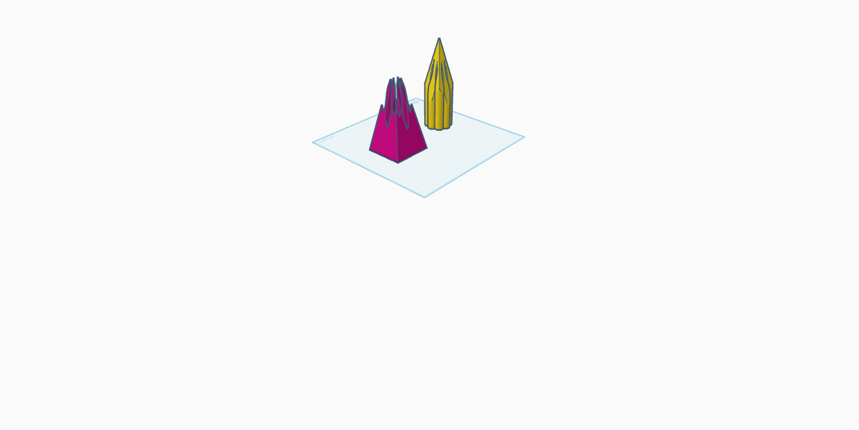 pass through fidget pyramid