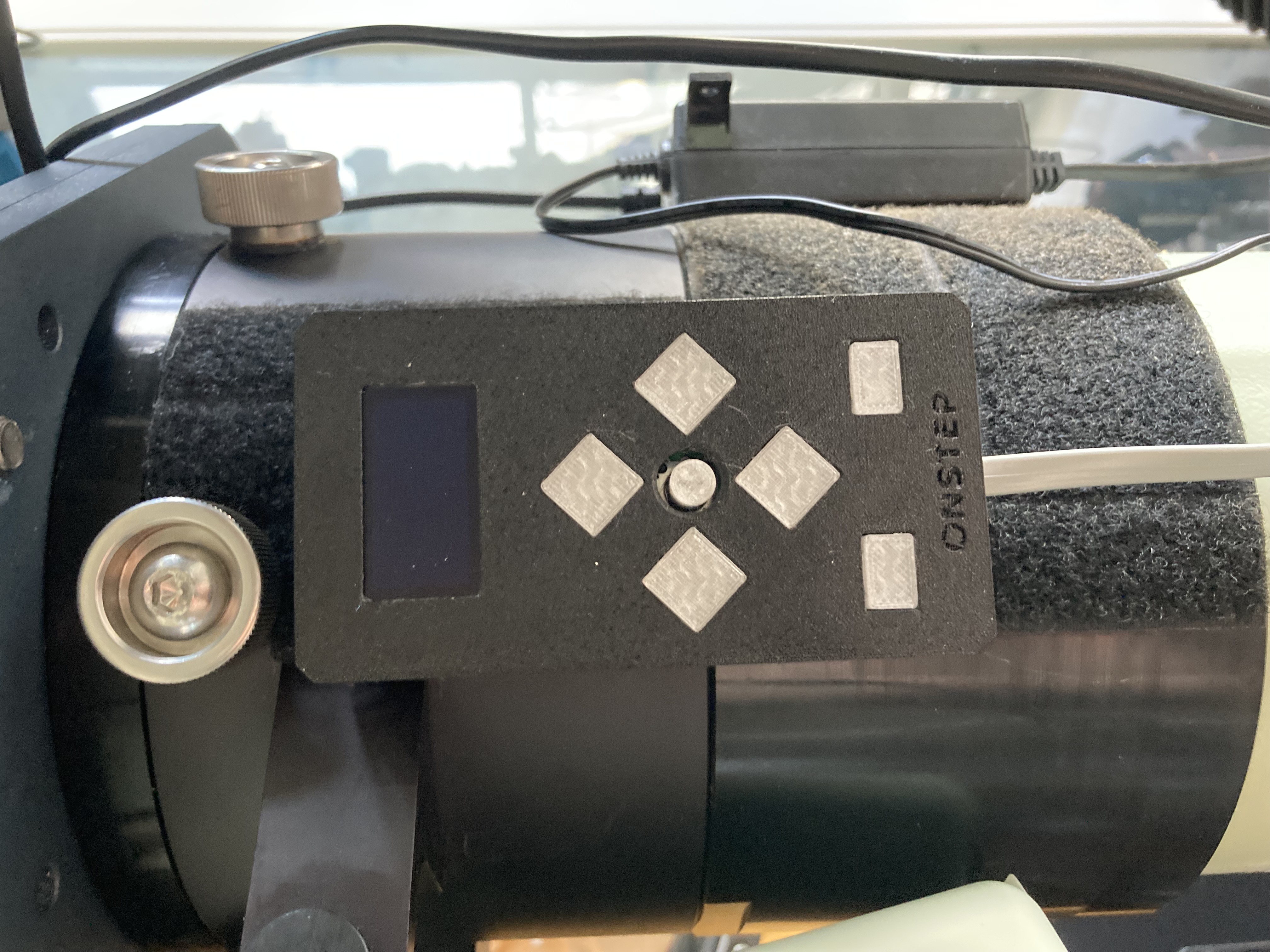 Wired hand control box for ONSTEP telecscope GOTO system