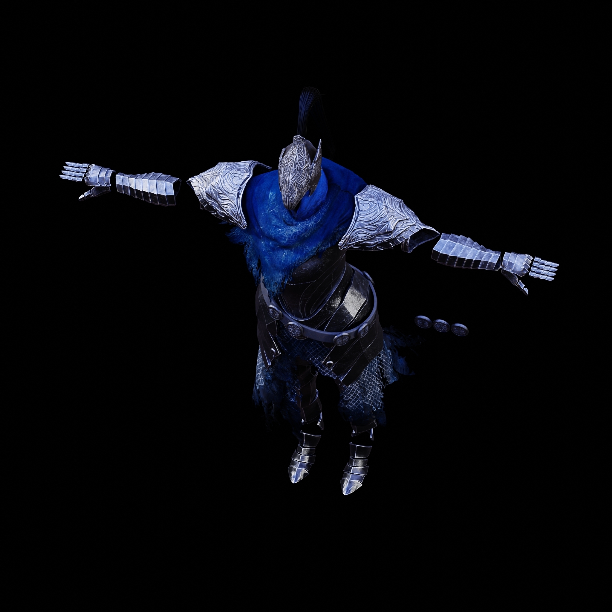ULTIMATE ARTORIAS FULL PLATE ARMOR COSPLAY LIFESIZE – HELMETS, SWORD & SHIELD FAN ART STL — miniatura 57