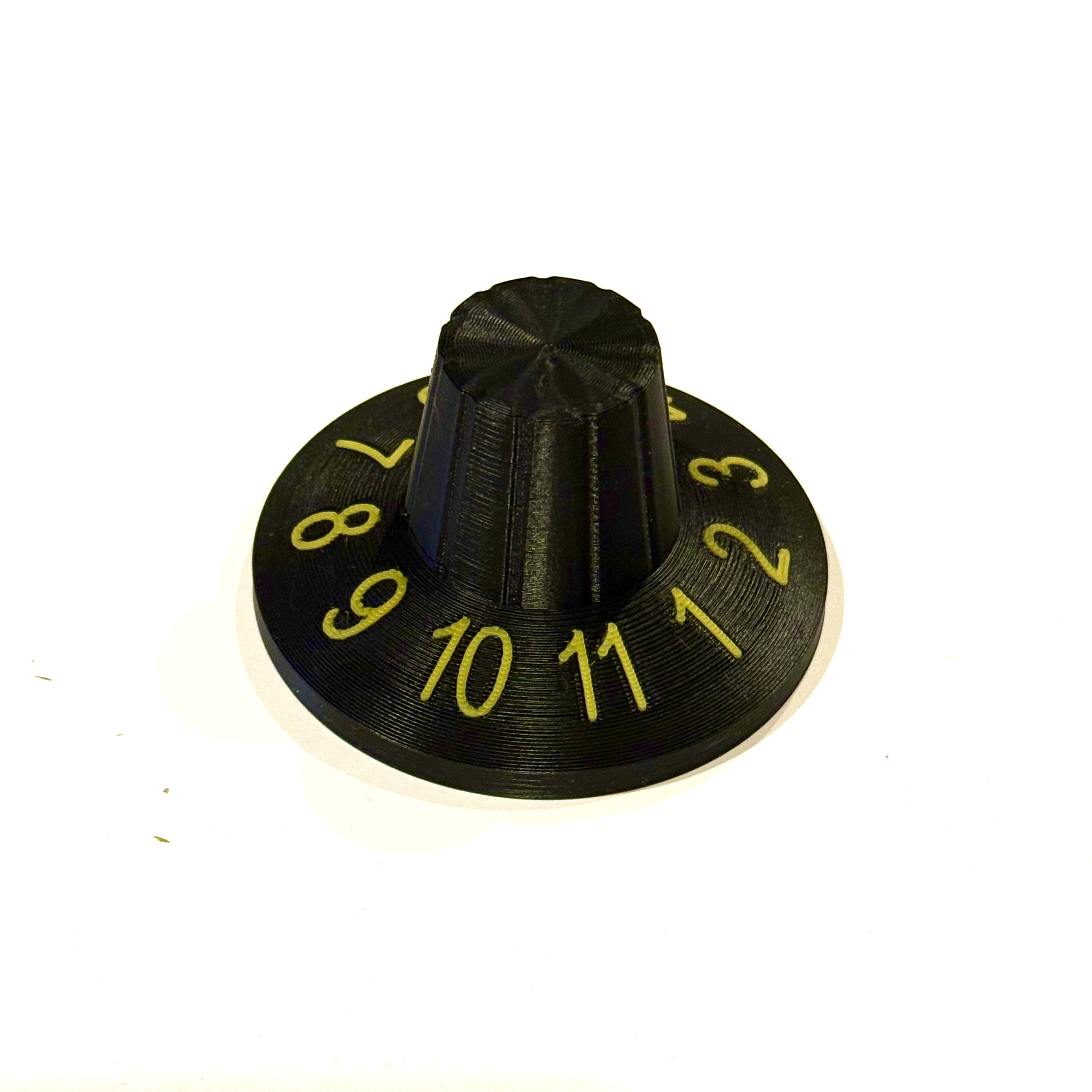 Knob for picking 1-9 or 1-11