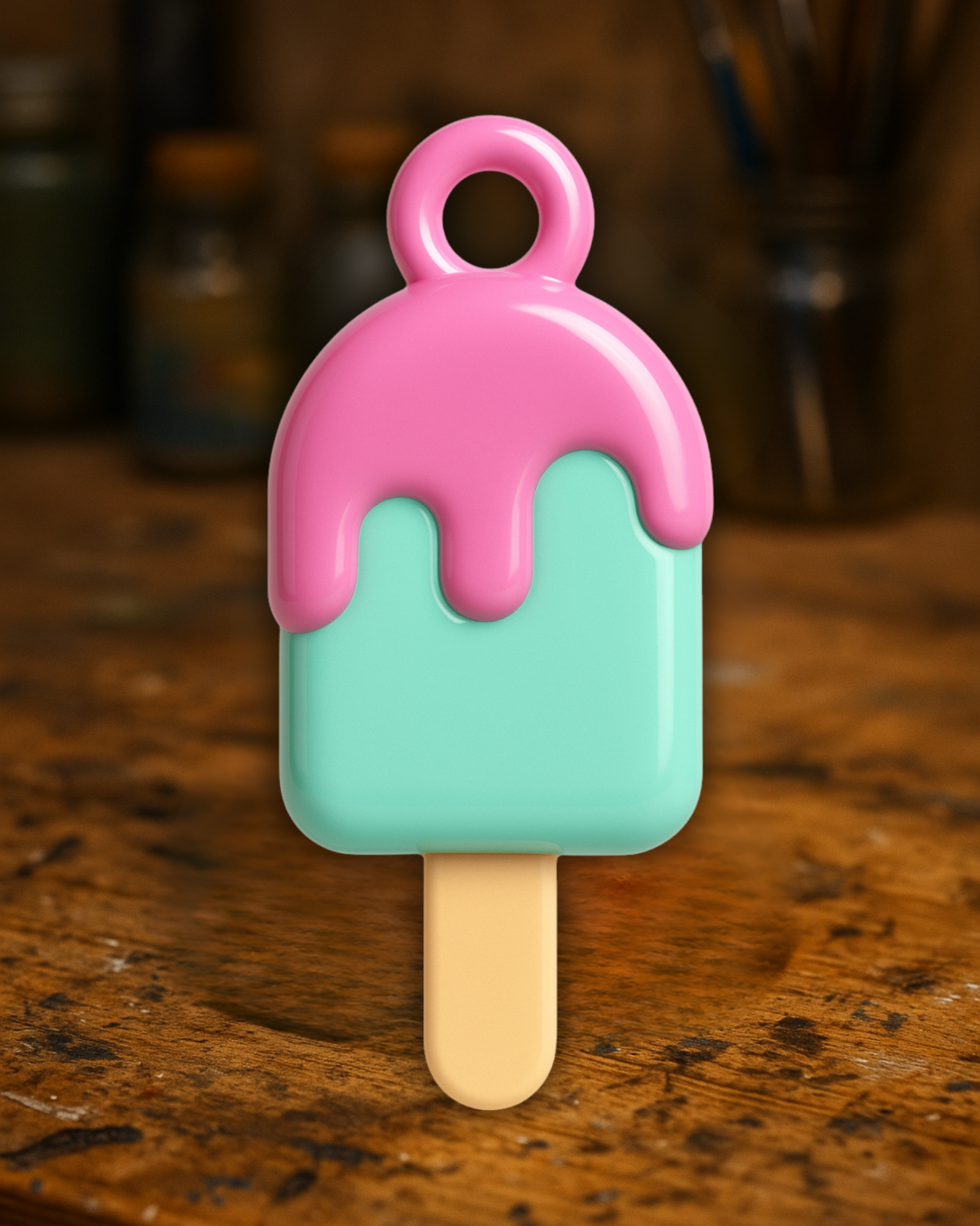Cute Popsicle Ornament – Kawaii Ice Cream Christmas Decoration
