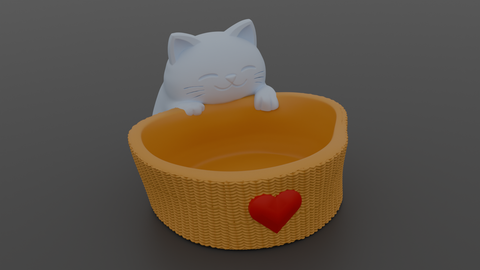 Cute Cat Jewelry Holder – Peek Over Bowl
