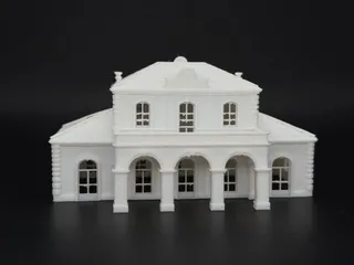 FS Station – Italian Railways Building (N Scale)