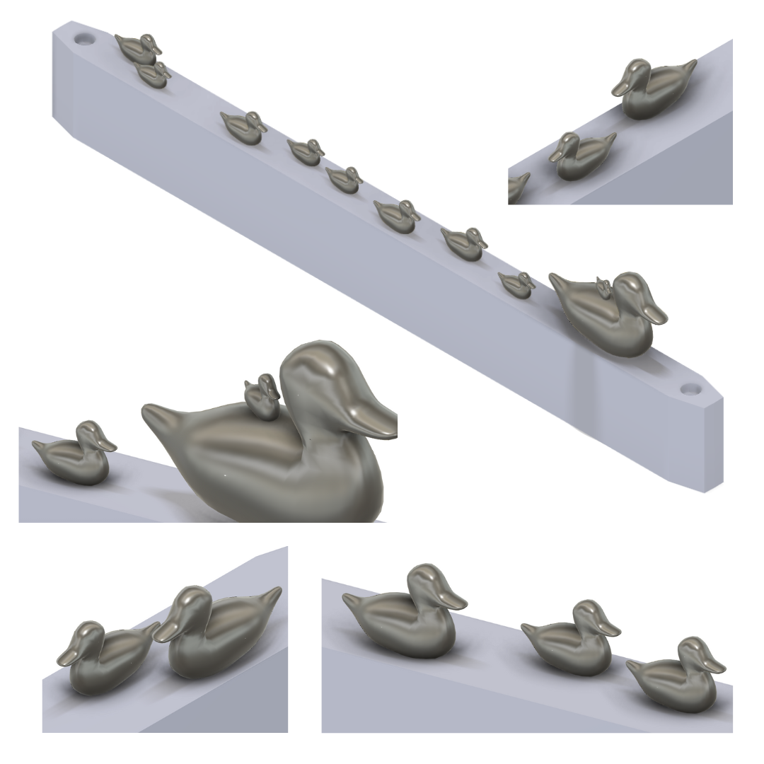 Dominator titanium top bars - litle ducks