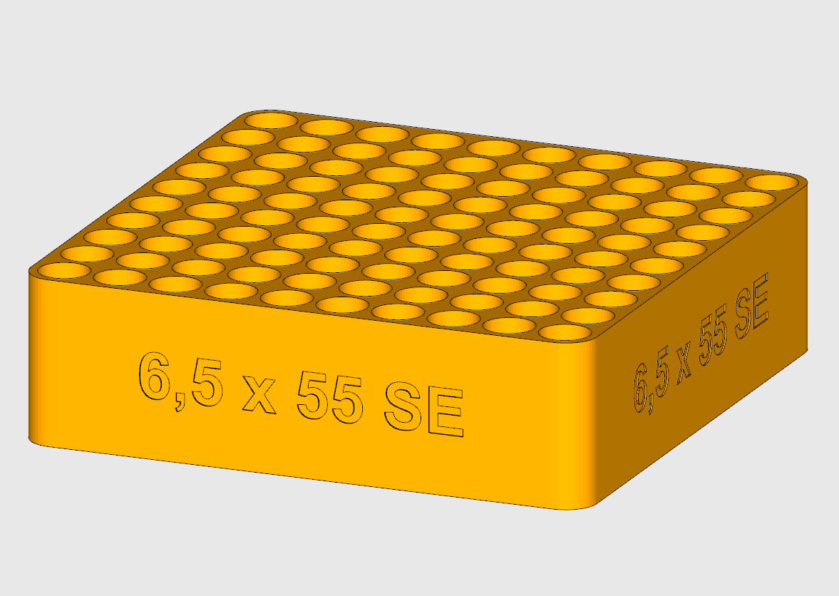 6,5 x 55 SE loading block