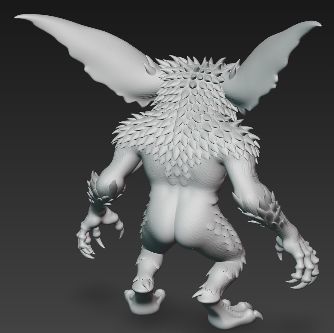 Miniatura 3 do modelo 3D Gremlin 1