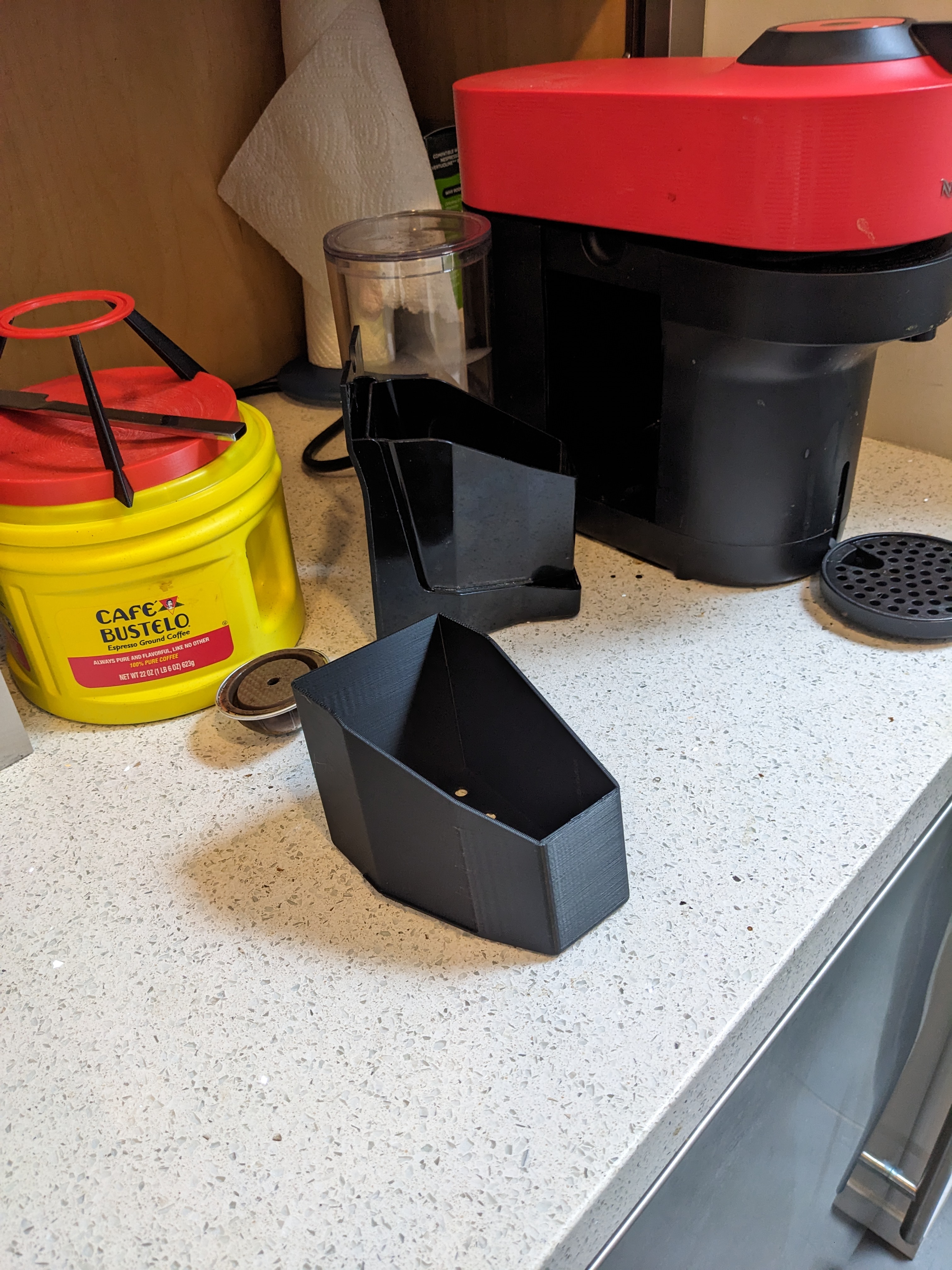 Nespresso pod bin