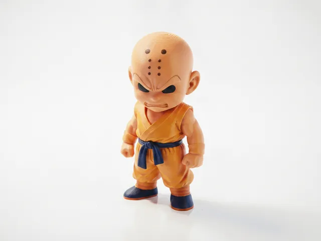 Angry Monk Figurine Fantasy Mythology 3D Printable