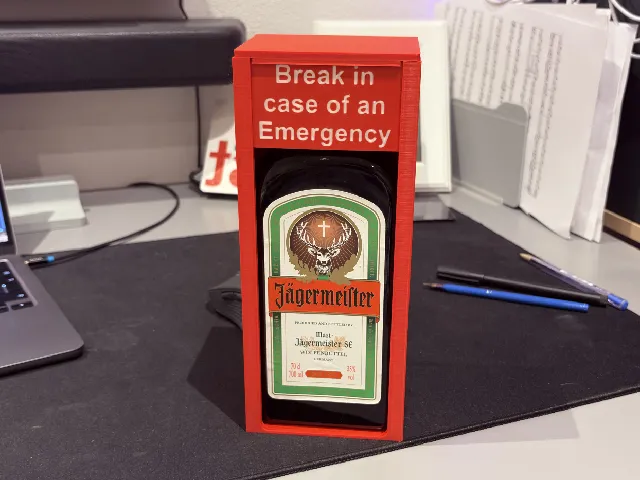 Break in case of an emergency Jagermeister 0,7l