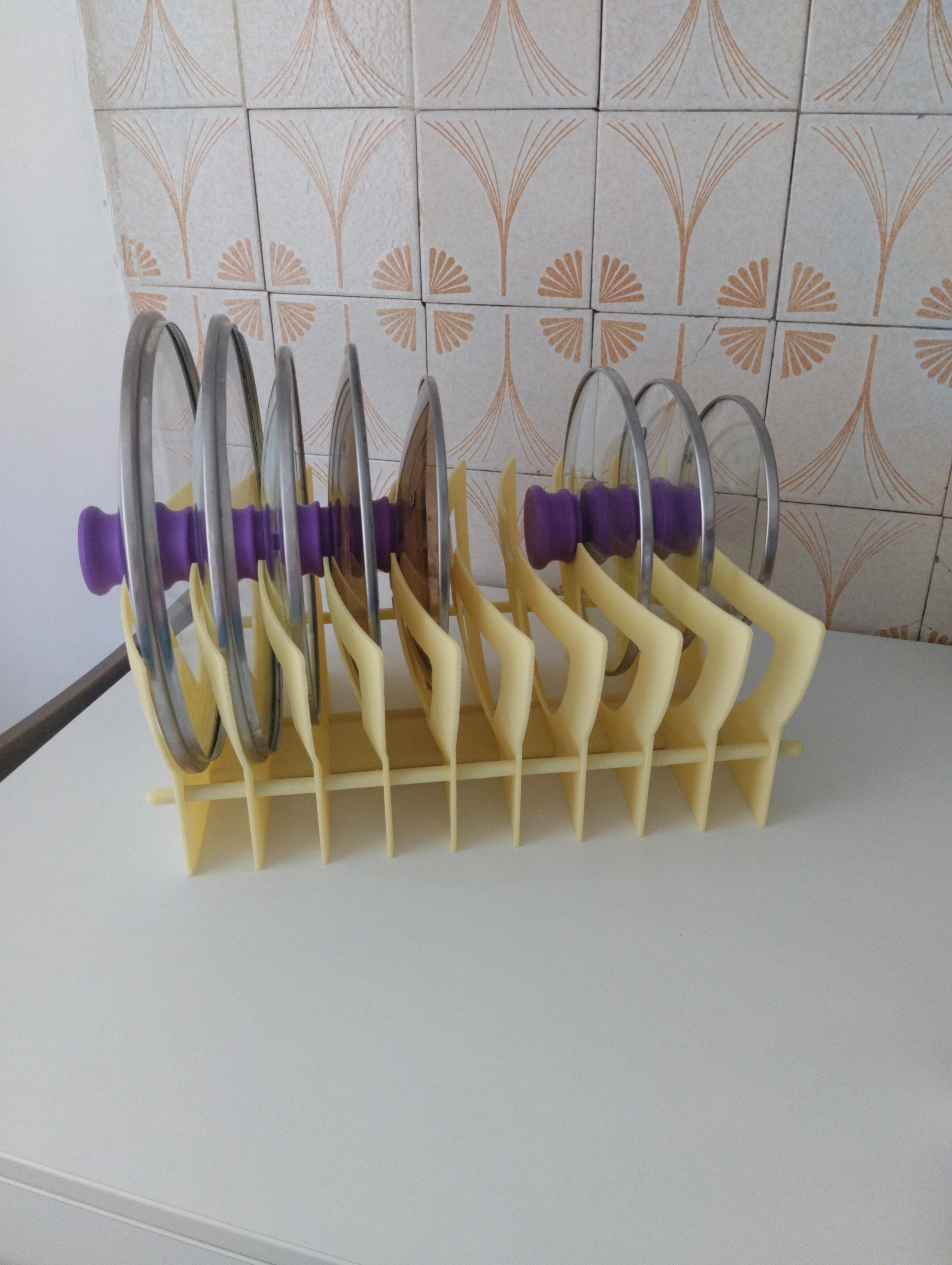 Support for cooking caps