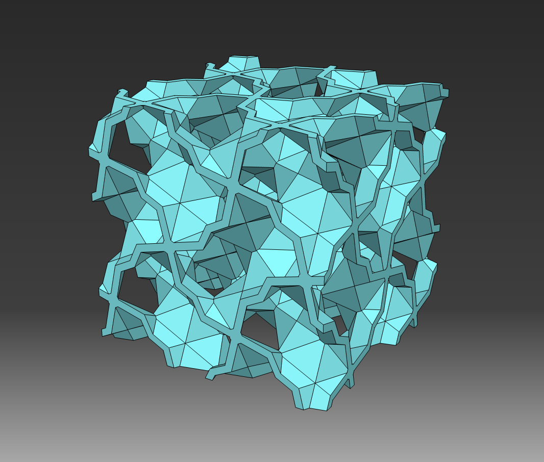 GYROID lowpoly — miniatura 10