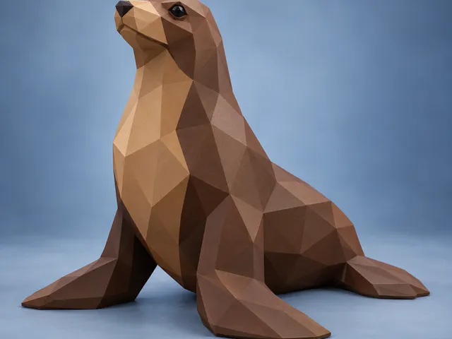 Low Poly Sea Lion