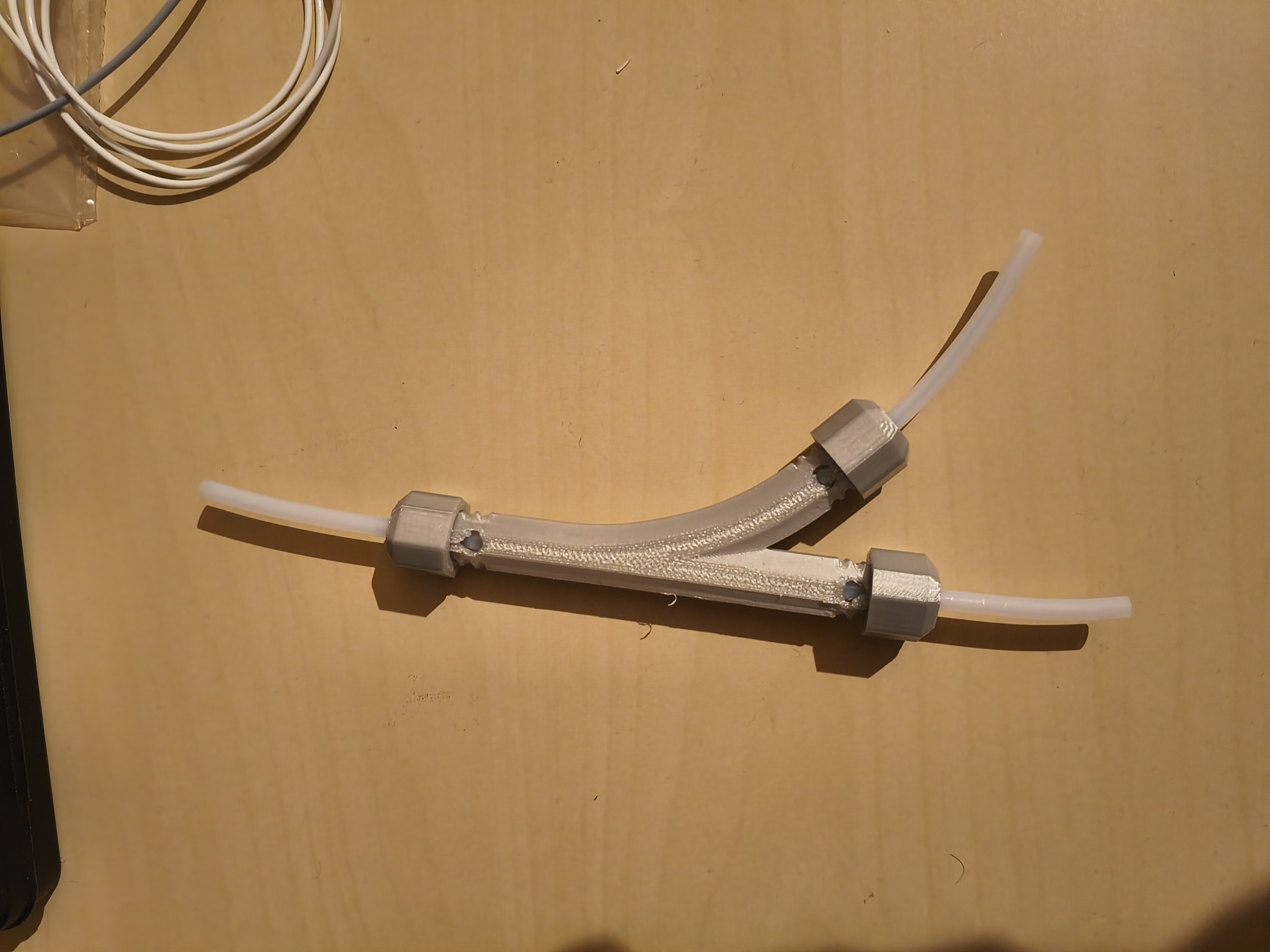 slightly overengineered filament y splitter