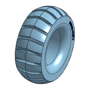 Tire 3D model