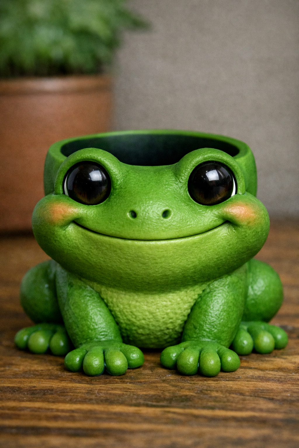 Smiling Frog Planter