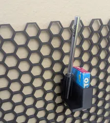 X-Acto Knife Holder - Honeycomb Storage Wall Screwiverse