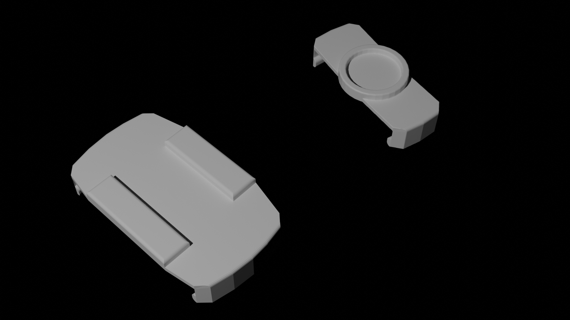 IMPROVED || Katwalk/Omni VR treadmill Shoe Pad clips