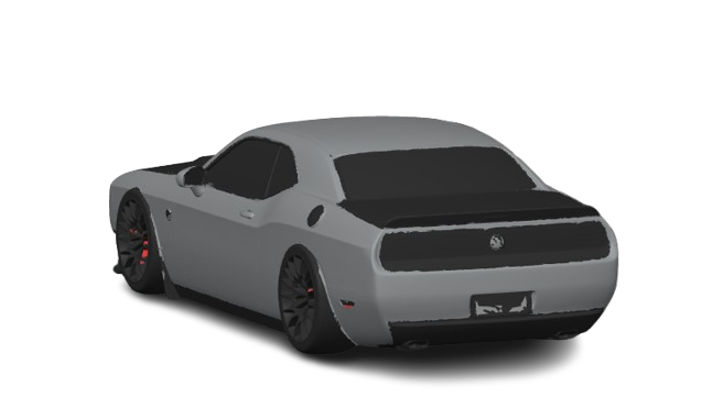 Miniatura 7 do modelo 3D Dodge Challenger SRT Hellcat