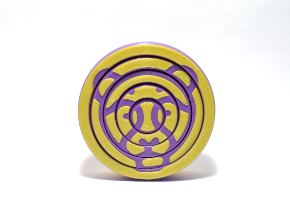 Rotating Rings Toy with Custom Image/Text (Remix)