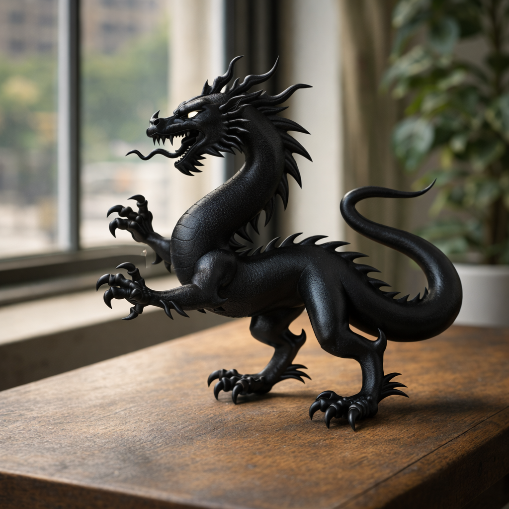 Shadowcoil Dragon Model