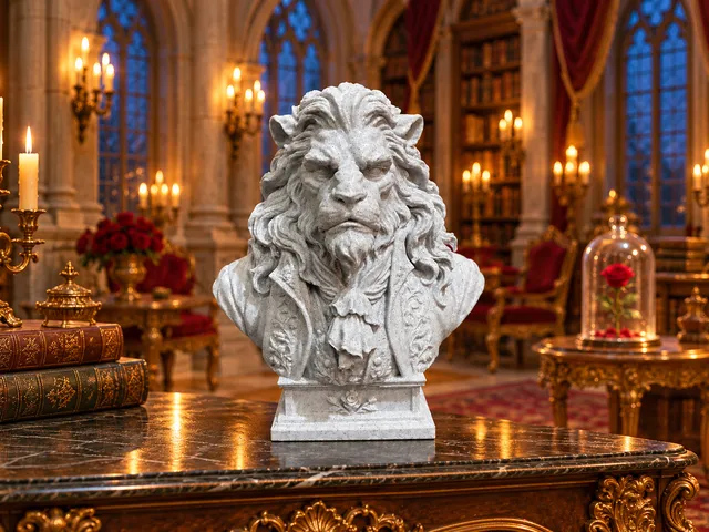 The Beast — Bust Inspired by Beauty and the Beast