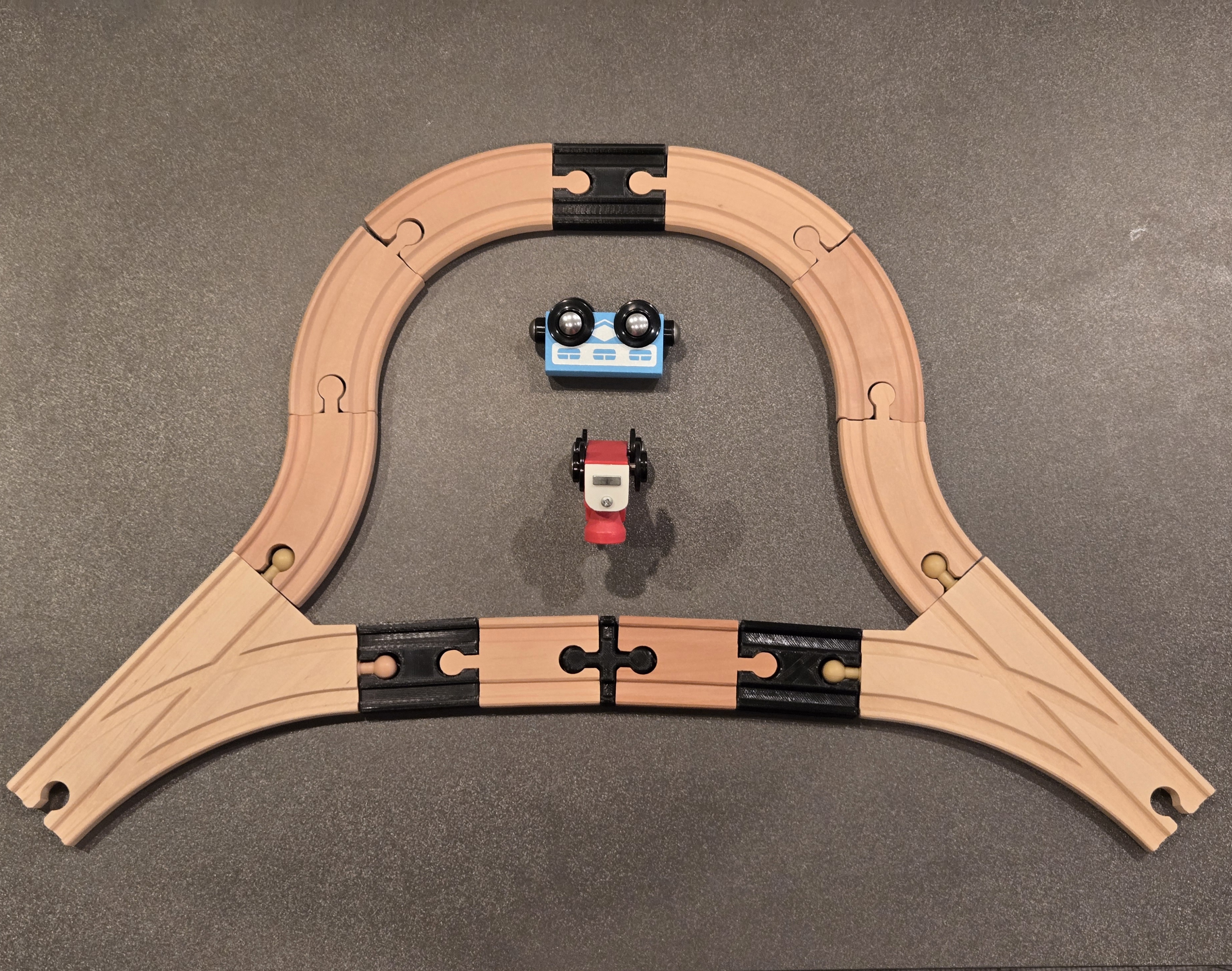 Brio Train Track Out of this world Female to Female Connector Ikea Compatible
