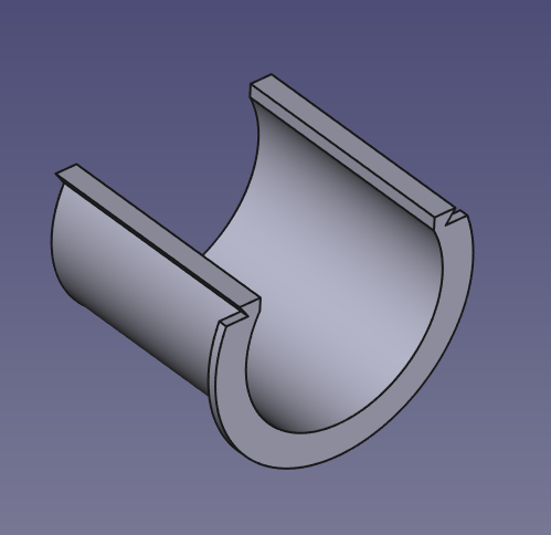 Filament Shelf Brackets - 3/4" EMT adapter