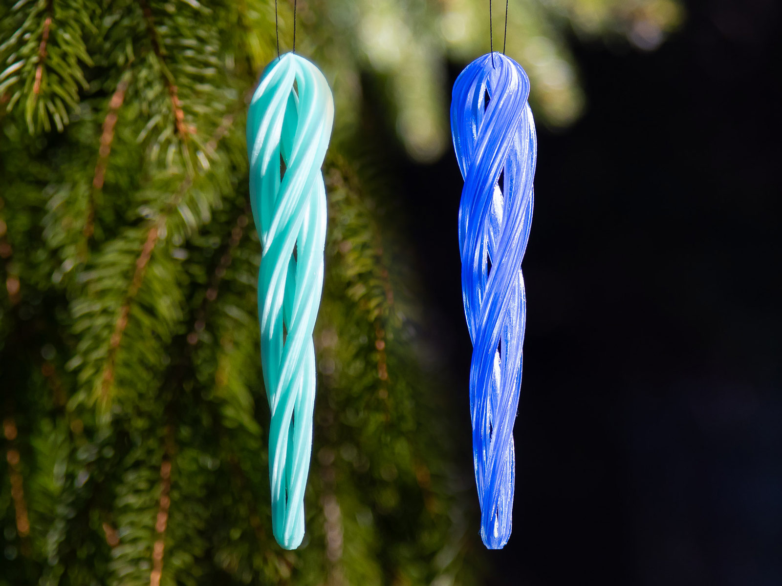 Spiral Ribbon Icicle 2025