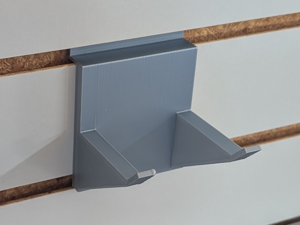 Slatwall Dual Hook - 2.0"