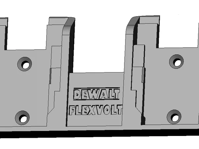 Dewalt Flexvolt holder dubble