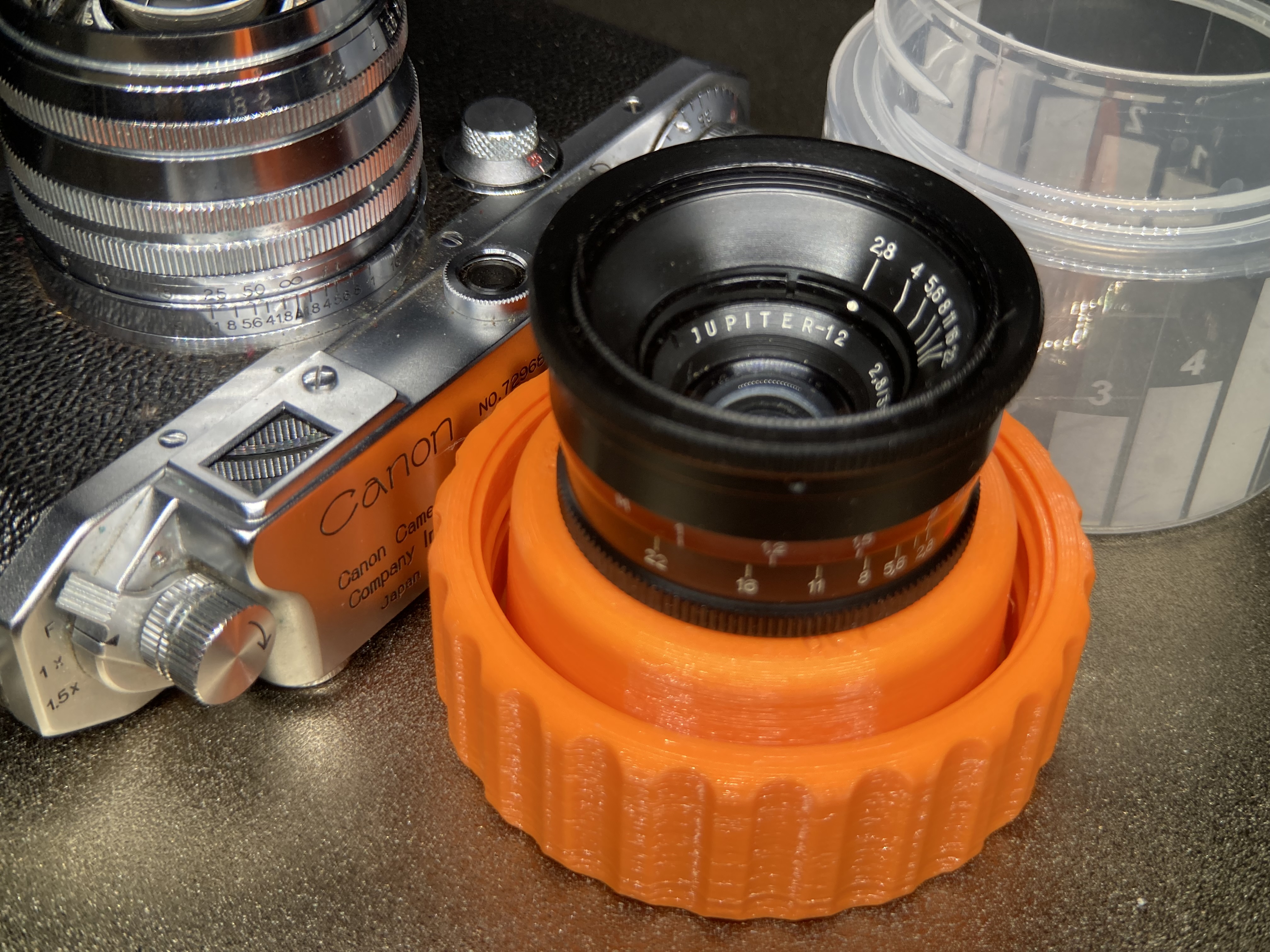 Jupiter-12 2,8/35 LTM Lens Bubble (39mm x 26 TPI Whitworth)