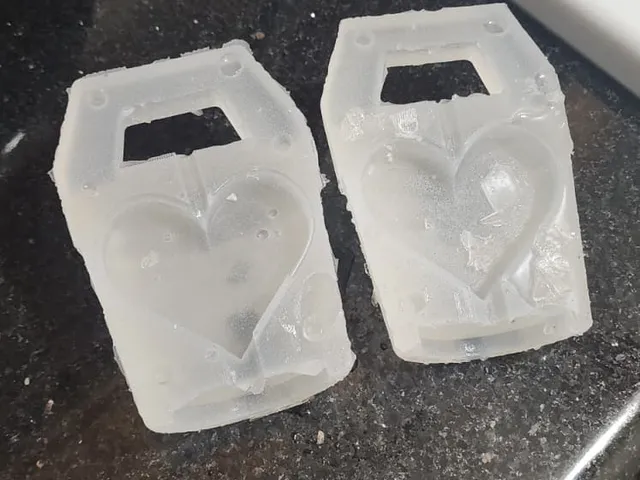 Heart Clear-Ice-Mold Mold