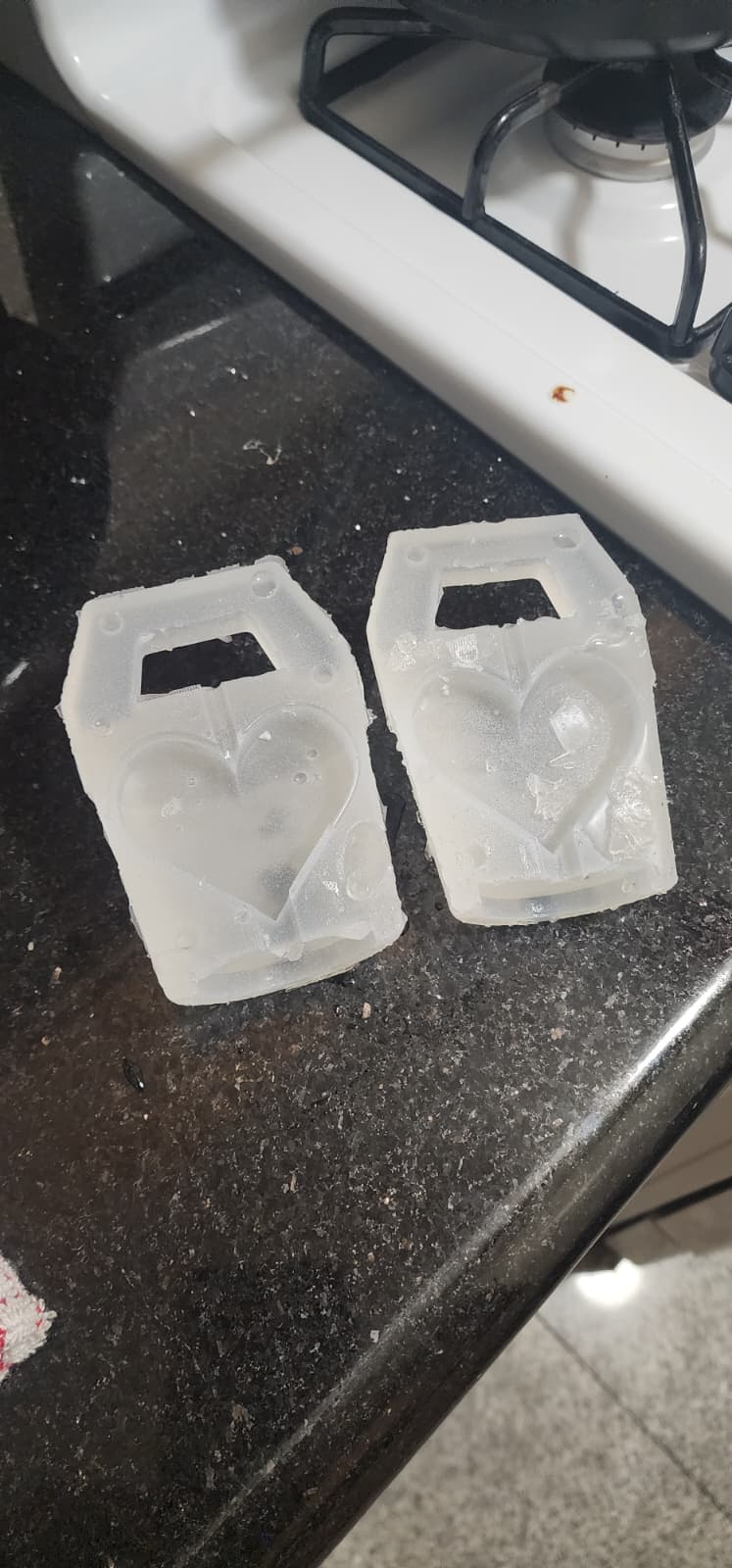 Heart Clear-Ice-Mold Mold