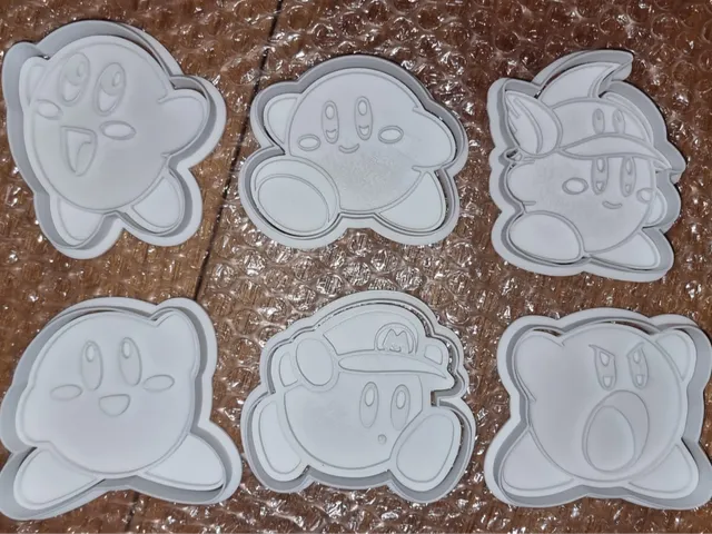 Kirby Cookie Cutter Set