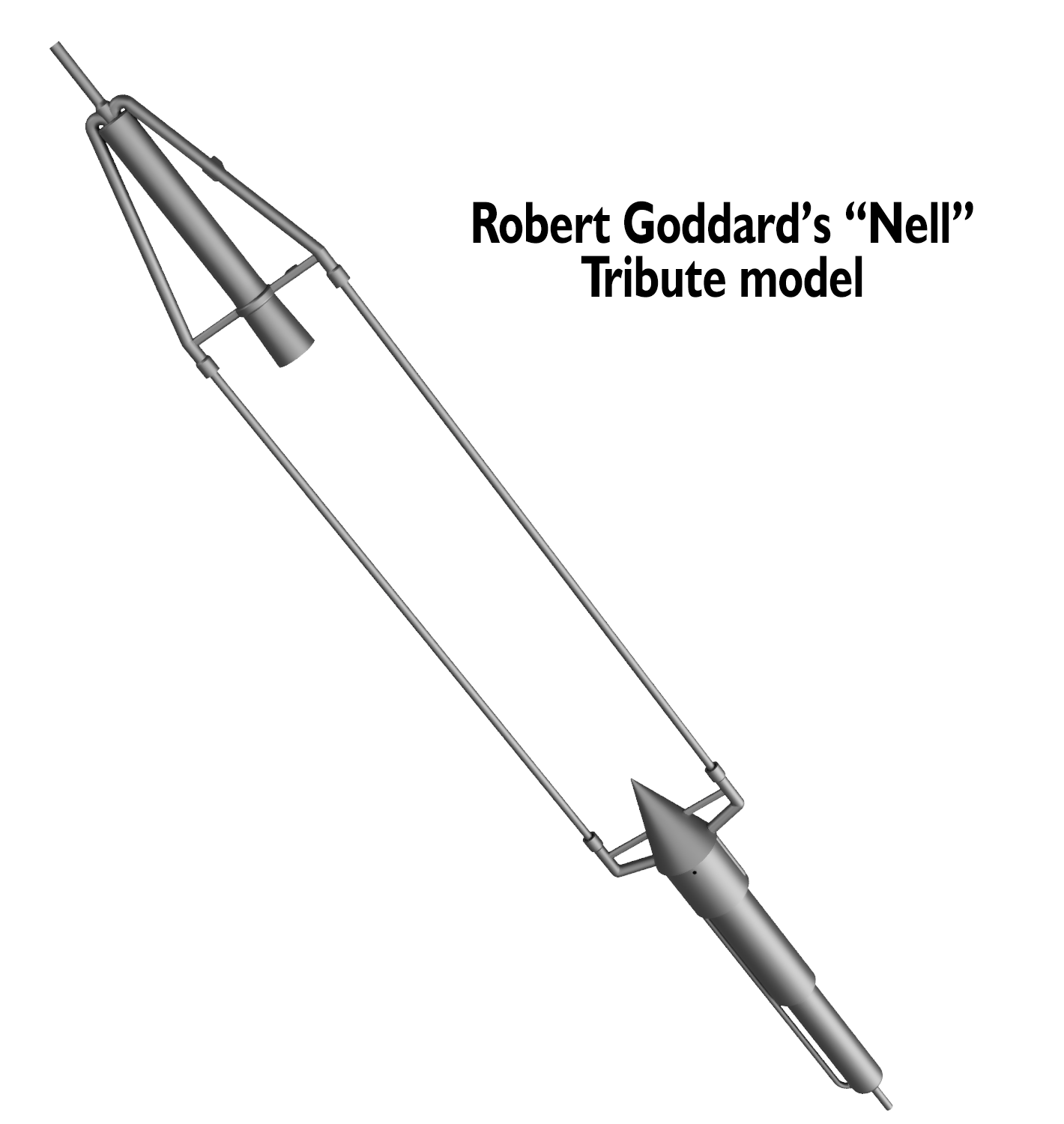 Robert Goddard's Nell Tribute Model — thumbnail 2