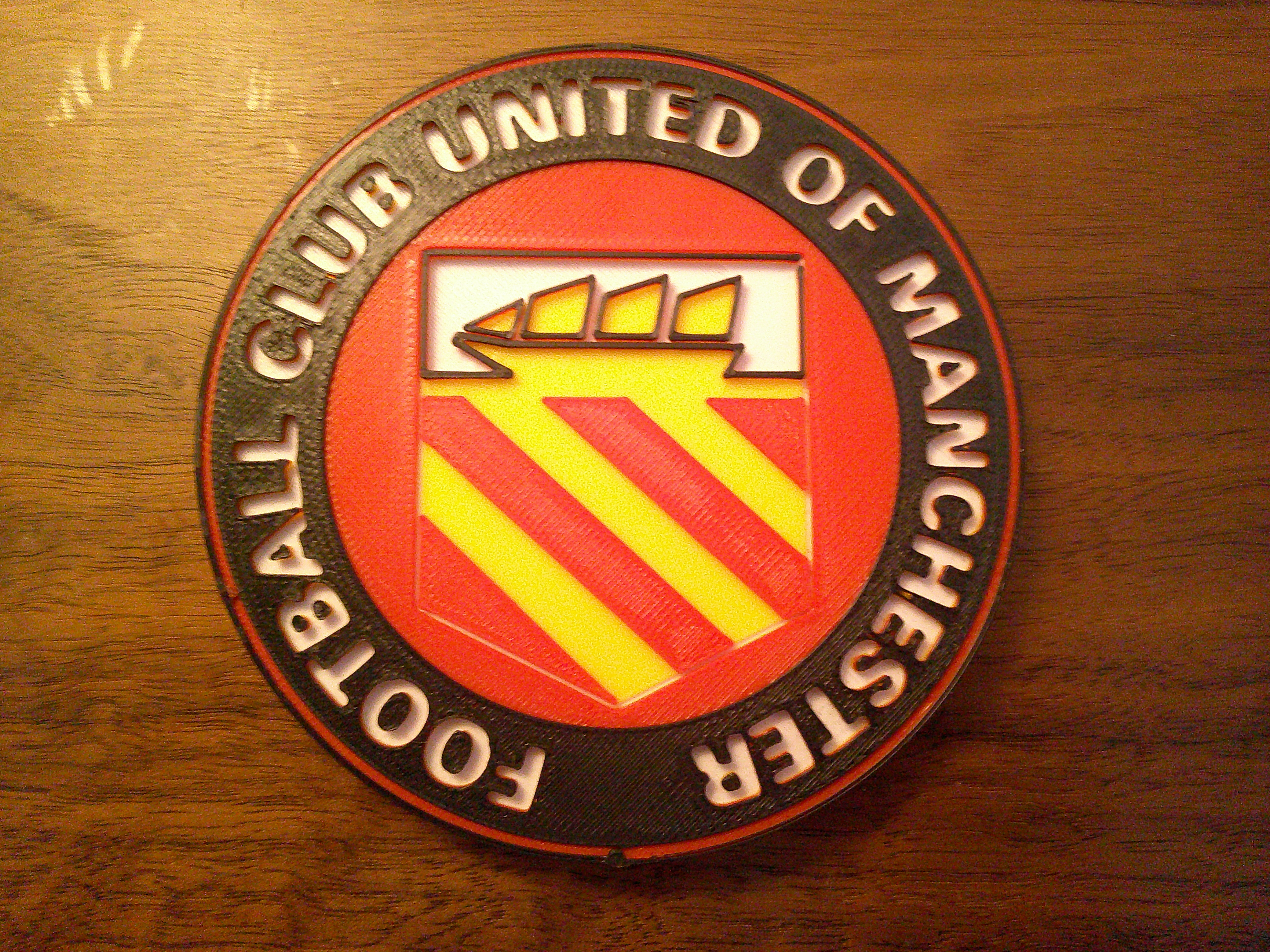 FC United of Manchester Logo Coaster or Plaque
