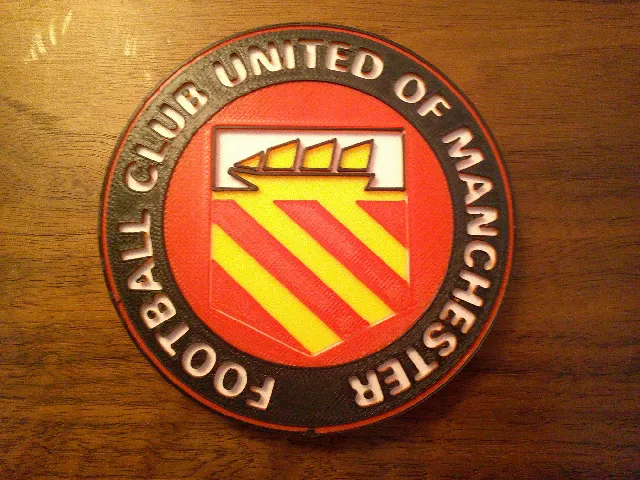 FC United of Manchester Logo Coaster or Plaque