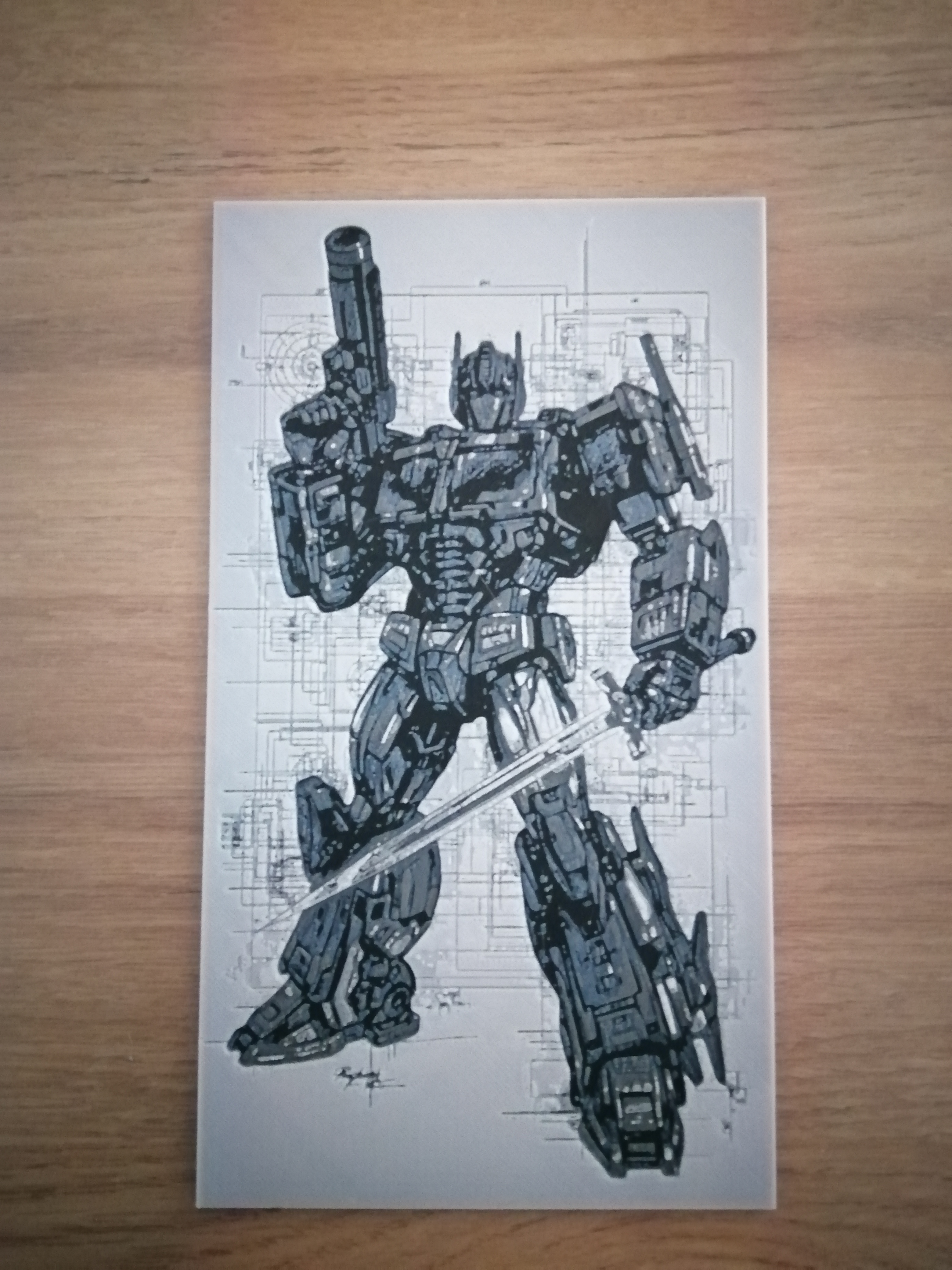 hue forge optimus prime 3D model by DardKiller