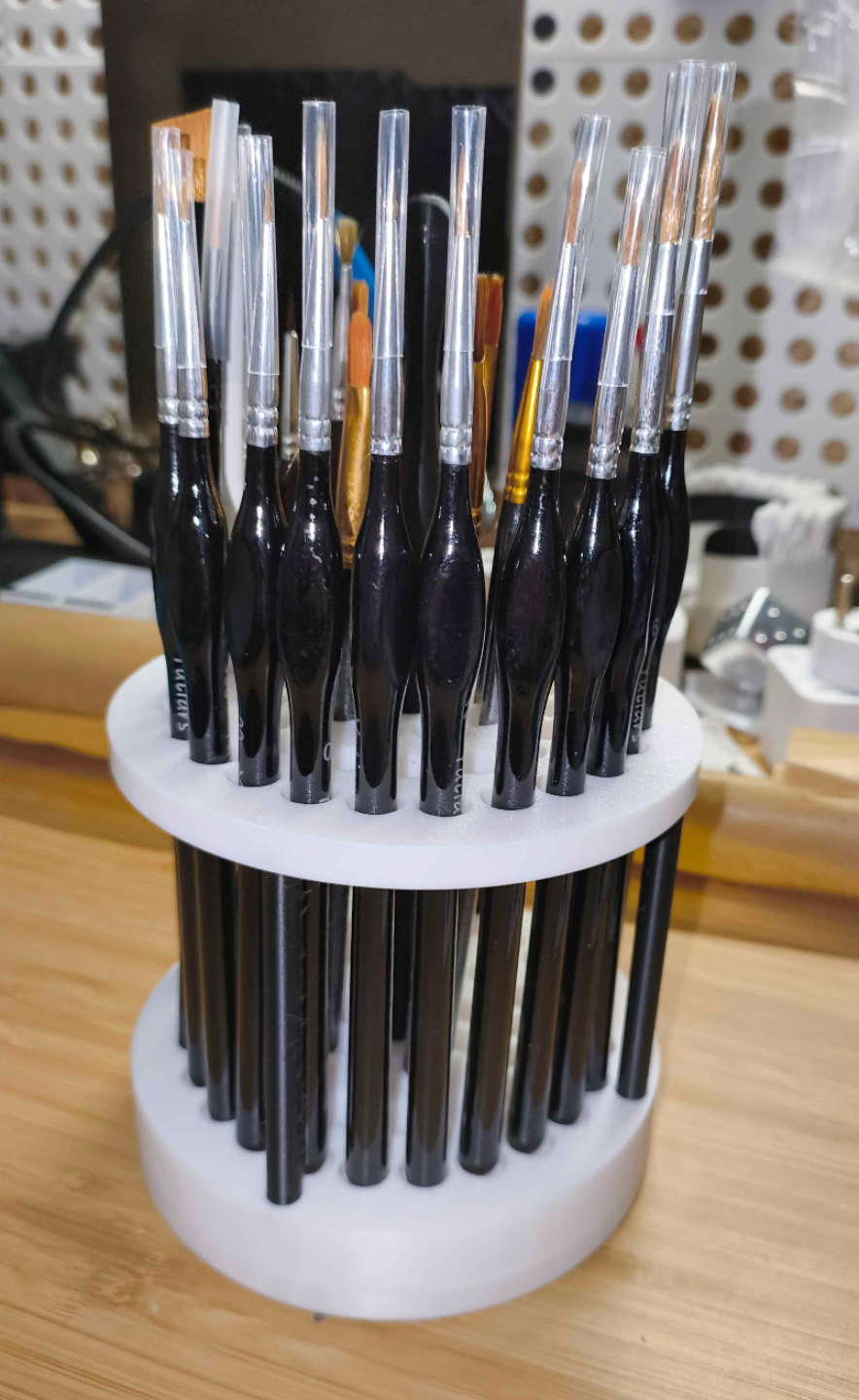 Rotating Brush Holder