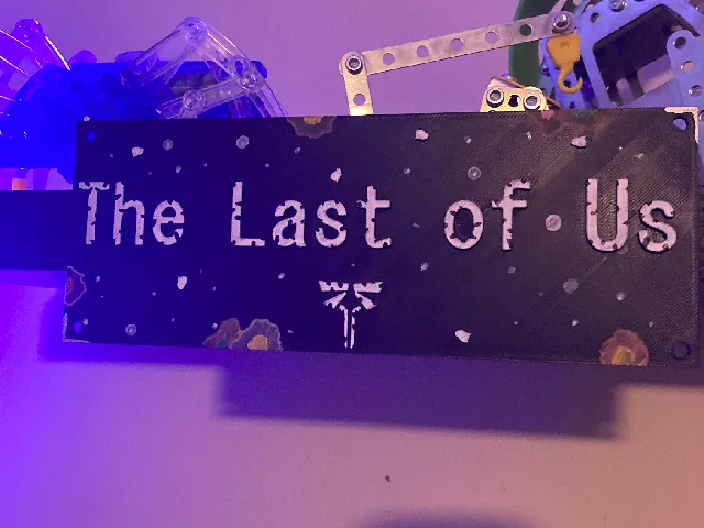The Last of Us Plaque