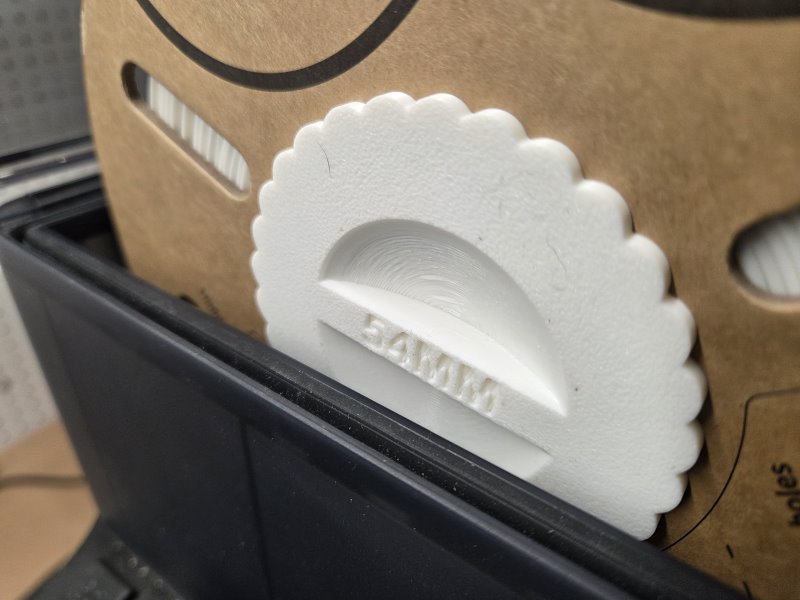 Cardboard Spool Weight Container
