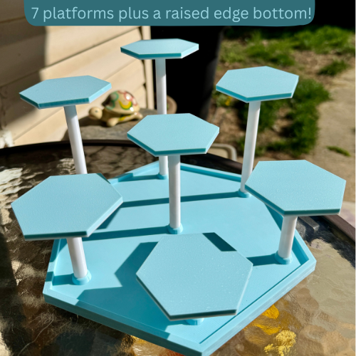 Display Stand Hexagons