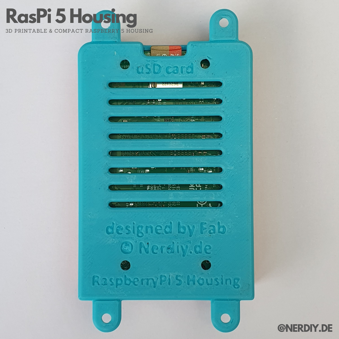 Raspberry Pi 5 case by Nerdiy.de — miniatura 13