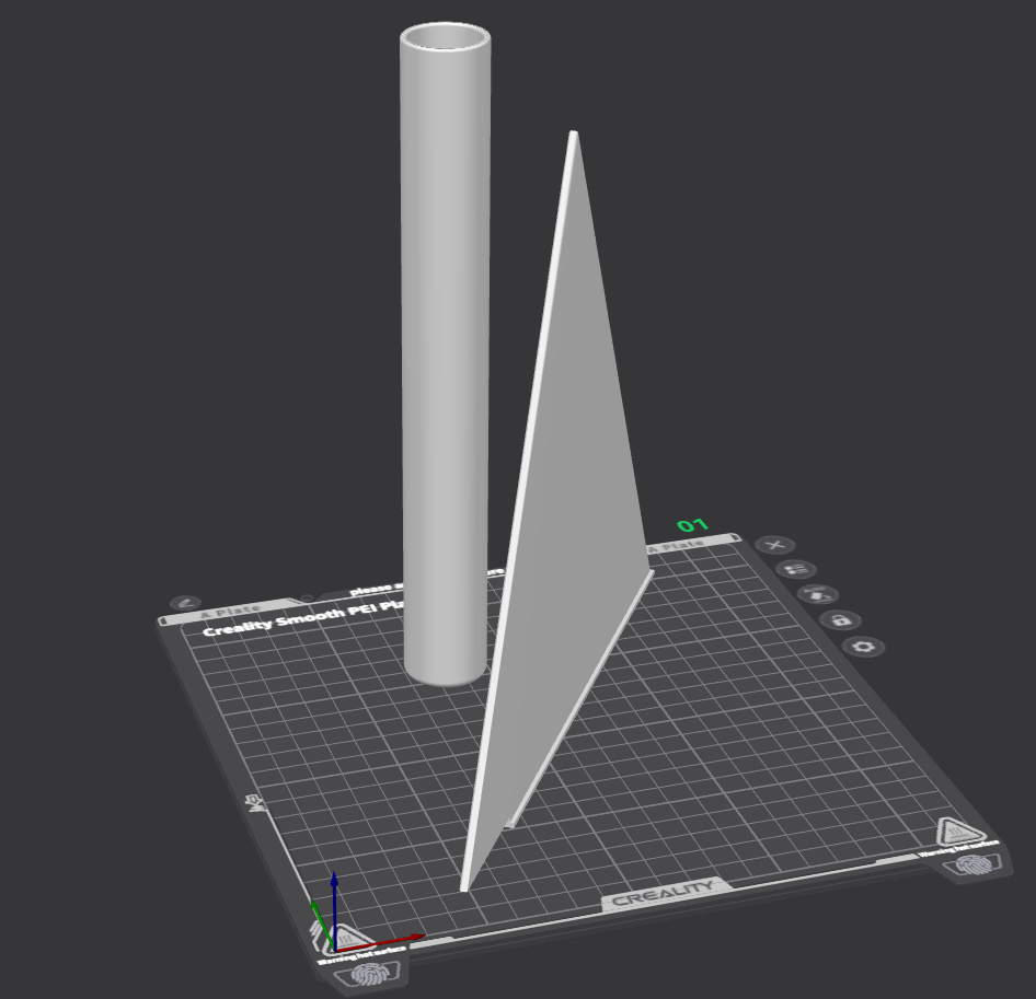 White Golf Flag — miniatura 2