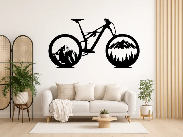WallArt - Mountain MountainBike