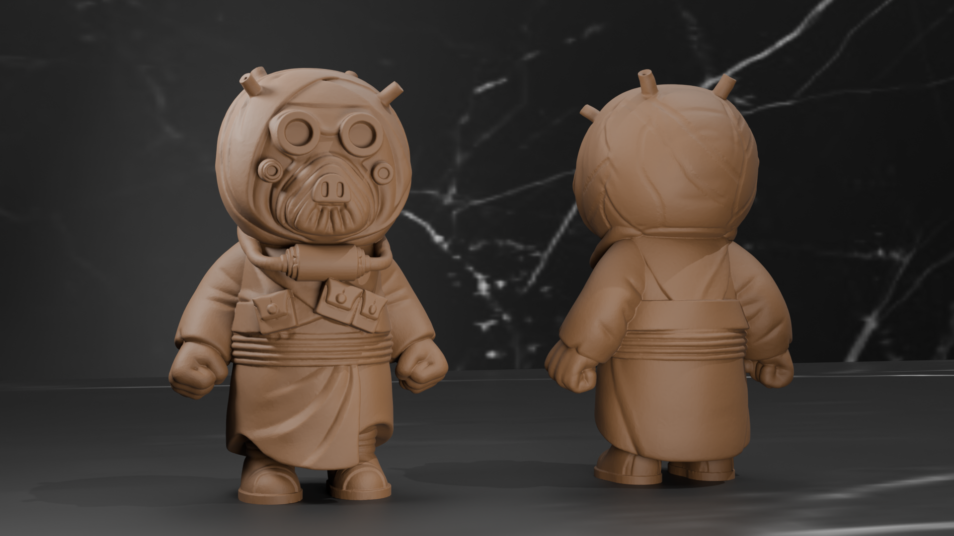 Star Wars - Tusken Raider - Chibi Style