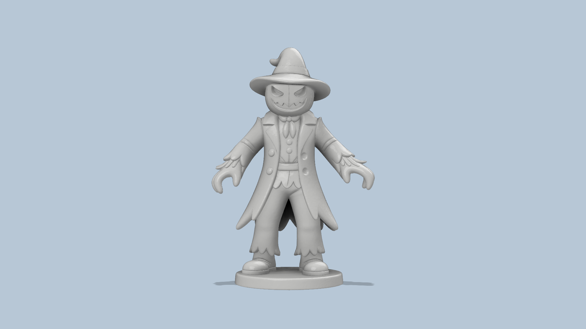 Scarecrow Jack O Lantern Hi-Res