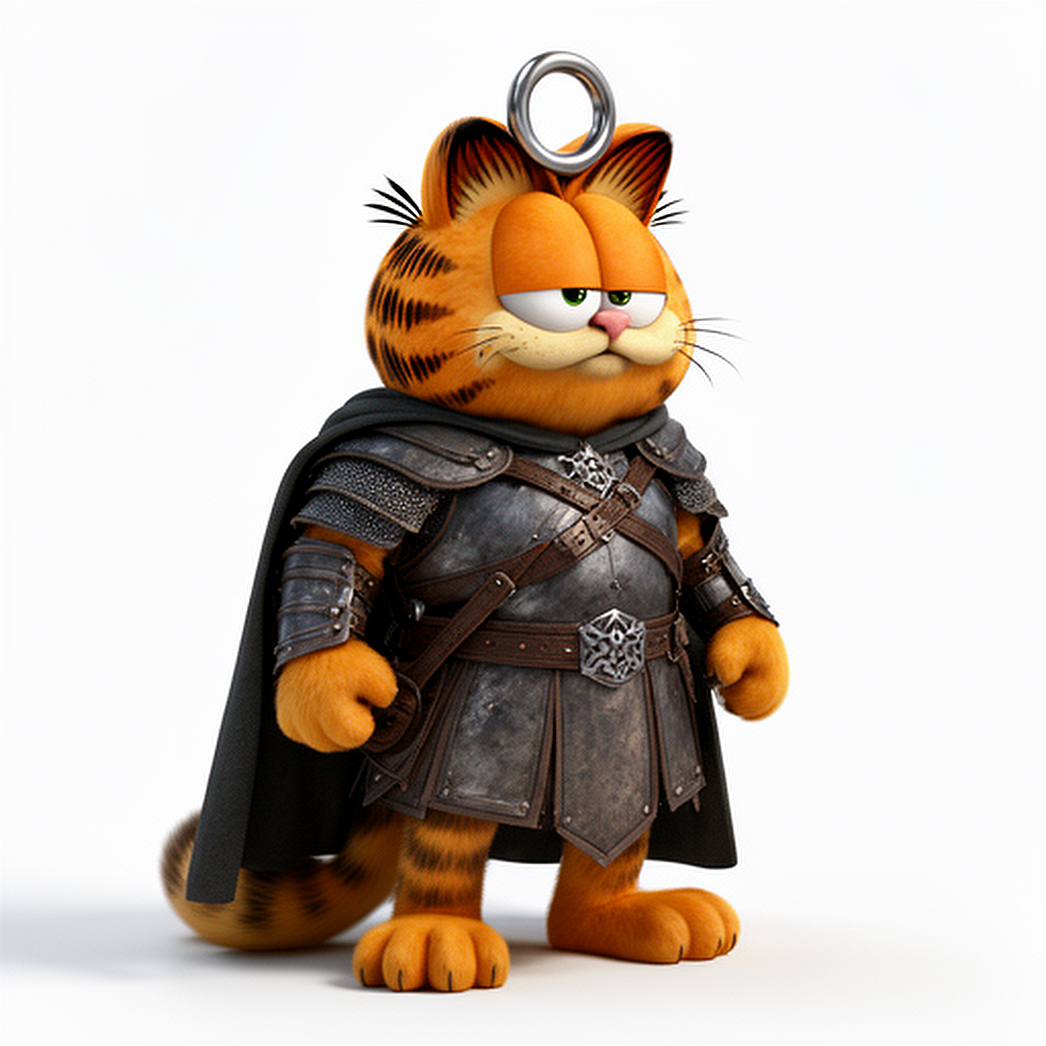 Garfield Aragorn Ring Figure